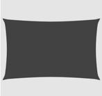 zonnedoek/ zonnezeil/ schaduwdoek 3.5 x 5 antraciet, oxford, Tuin en Terras, Schaduwdoeken, Ophalen, Zo goed als nieuw