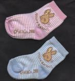 Babysokjes Peter Rabbit roze en blauw, Ophalen of Verzenden, Nieuw, Jongetje of Meisje, Sokjes
