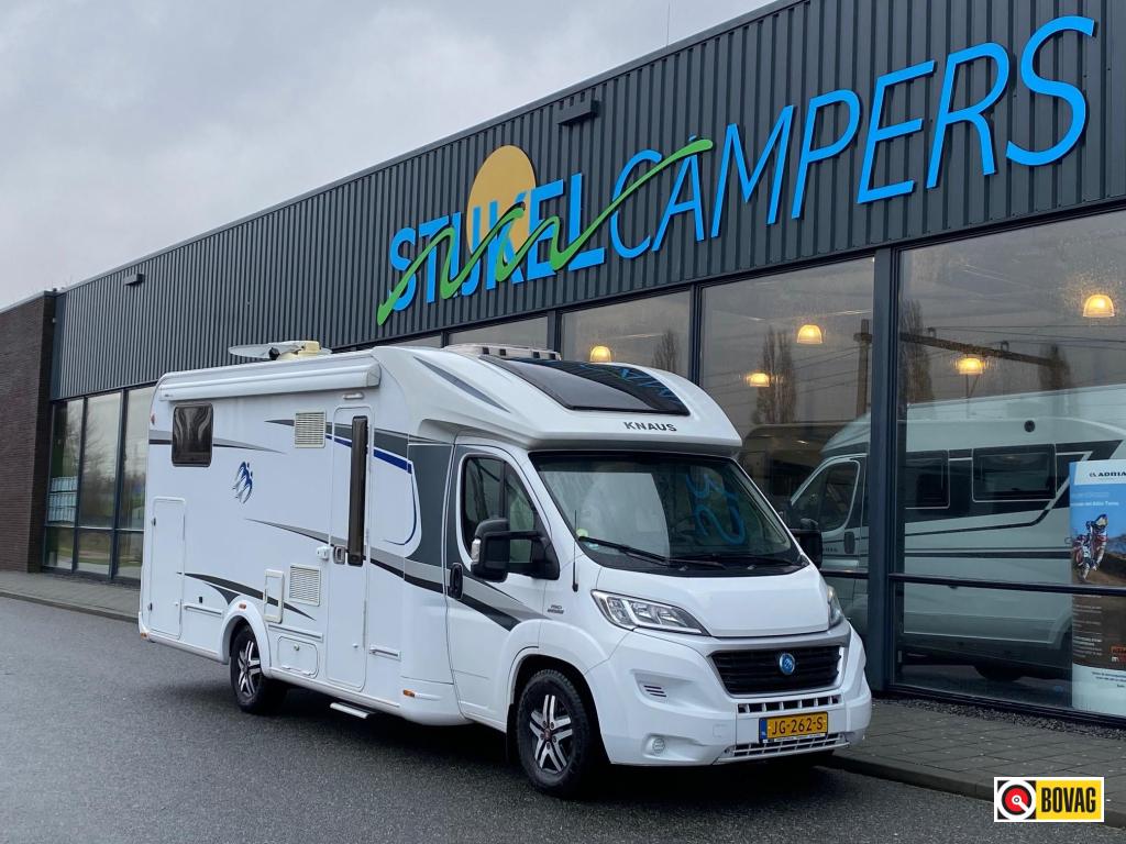 Knaus Sun Ti 700 MEG AUTOMAAT, Caravans en Kamperen, Automaat, Fiat, Bedrijf, Diesel