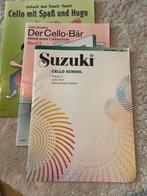 Cello boeken voor beginners - Suzuki, Cello-Bär, Cello mit S, Muziek en Instrumenten, Gebruikt, Klassiek, Les of Cursus, Ophalen of Verzenden
