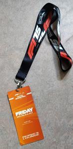 Formule 1 Dutch Grand Prix 2025 keycord met kaart, Ophalen of Verzenden, Zo goed als nieuw, Formule 1