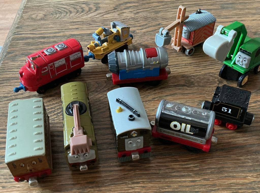 Véél Thomas de Trein Items Locomatief ,Wagons vanaf 2 euro, Kinderen en Baby's, Speelgoed | Thomas de Trein, Ophalen, Gebruikt