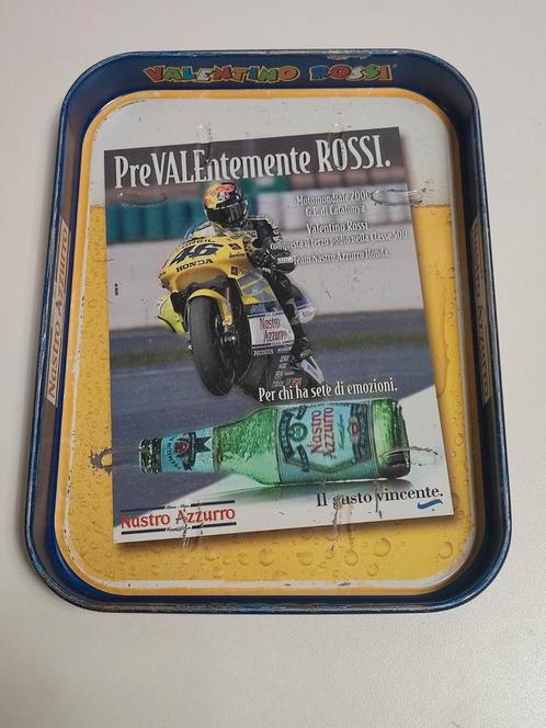 Dienblad - Valentino Rossi - Nastro Azzurro - MotoGP/GP500, Verzamelen, Automerken, Motoren en Formule 1, Zo goed als nieuw, Auto's