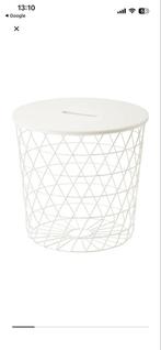 IKEA Kvistbro Opbergtafel - Ø 60cm, Metaal of Aluminium, Rond, Zo goed als nieuw, Ophalen