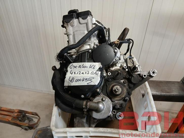 Motorblok Suzuki GSX-R 600 K6 - K7 2006 t/m 2007 GSXR engine, Motoren, Onderdelen | Suzuki, Gebruikt, Ophalen