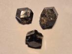 3 granaatjes (almandien) uit Mexico, Verzamelen, Mineralen en Fossielen, Ophalen of Verzenden