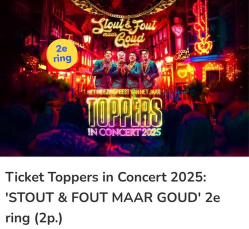 Tickets voor de oranje zoner, Tickets en Kaartjes, Concerten | Pop, Twee personen, Mei
