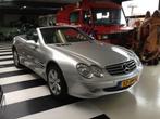 Mercedes-Benz SL-Klasse 500 (bj 2002, automaat), Auto's, Mercedes-Benz, Te koop, Zilver of Grijs, Geïmporteerd, Benzine