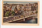 DEN HAAG KORTE VIJVERBERG HTM TRAMSTELLEN PASSEREN ELKAAR, Verzamelen, Ophalen of Verzenden, Voor 1920, Zuid-Holland