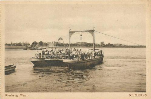 (388-561-049) Nijmegen Gierbrug Waal, Verzamelen, Ansichtkaarten | Nederland, Gelderland, Verzenden