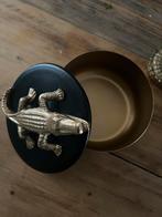 Krokodil Kandelaar & Opbergdoosje - Hotel Chique, Ophalen of Verzenden