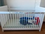 Bopita Mix & Match cotbed 70* 140 wit, Kinderen en Baby's, Kinderkamer | Bedden, Ophalen, Gebruikt, 70 tot 85 cm, Minder dan 140 cm