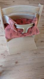 Trixie Eetstoelkussen Stokke Tripp Trapp rood – bio katoen, Ophalen of Verzenden, Gebruikt, Meegroeistoel, Stoelverkleiner
