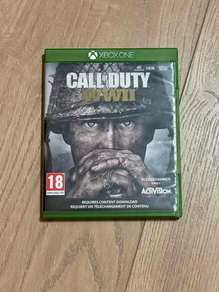 Call of Duty WW2 - Xbox, Spelcomputers en Games, Games | Xbox One, Zo goed als nieuw, Shooter, 3 spelers of meer, Vanaf 18 jaar