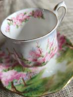 Vintage Royal Albert Blossom Time lady kop en schotel lente, Antiek en Kunst, Ophalen of Verzenden