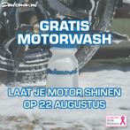 Laat je motor GRATIS poetsen bij Datona!