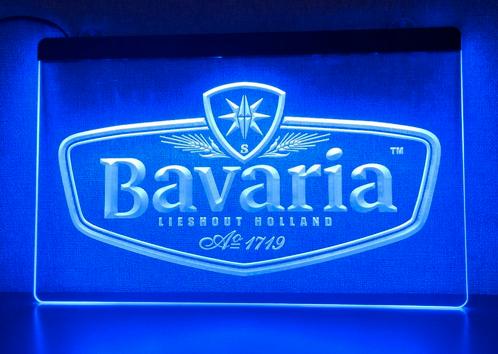 BAVARIA 3D ledverlichting lamp lichtbak, Verzamelen, Biermerken, Nieuw, Reclamebord, Plaat of Schild, Bavaria, Ophalen of Verzenden