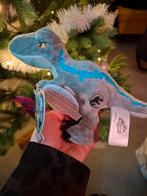 Jurassic World Velociraptor Blue Knuffel, Ophalen of Verzenden, Nieuw, Overige typen