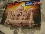 3d puzzel puzzle MB. Taj Mahal. Paleis / kasteel India. Foam, Hobby en Vrije tijd, Denksport en Puzzels, Gebruikt, Ophalen of Verzenden