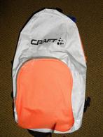 Rugtas, craft, crem/oranje, 50x33 cm, Sieraden, Tassen en Uiterlijk, Tassen | Rugtassen, Ophalen of Verzenden, Gebruikt, 30 tot 45 cm