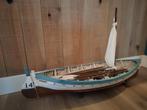 Houten boot, Hobby en Vrije tijd, Modelbouw | Boten en Schepen, Ophalen, Gebruikt