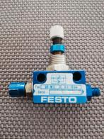 Festo luchtdruk regelventiel  GR-M5 0.5-10 bar + koppelingen, Doe-het-zelf en Verbouw, Compressors, 100 liter of meer, Ophalen