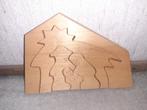 Houten kerststalpuzzel, Ophalen of Verzenden, Zo goed als nieuw