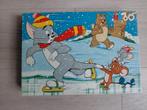 Tom en Jerry puzzel, Ophalen of Verzenden, Meer dan 50 stukjes, Zo goed als nieuw, 6 jaar of ouder