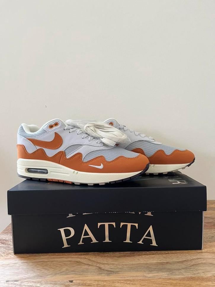 Nike air max 1 x Patta Waves monarch (US 9, EU42,5), Kleding | Heren, Schoenen, Nieuw, Sneakers of Gympen, Overige kleuren, Ophalen of Verzenden