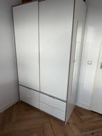 Ikea kledingkast wit met schuifdeuren, Huis en Inrichting, Kasten | Kledingkasten, Ophalen, Gebruikt, 100 tot 150 cm, Met hangruimte