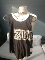 Mooie zwart/beige Zumba top maat XS zgan, Kleding | Dames, Sportkleding, Ophalen, Zo goed als nieuw, Maat 34 (XS) of kleiner, Zwart