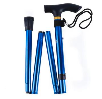 Wandelstok  blauw. Nieuw.€/st.15,00. Inklapbaar. Verstelbaar beschikbaar voor biedingen