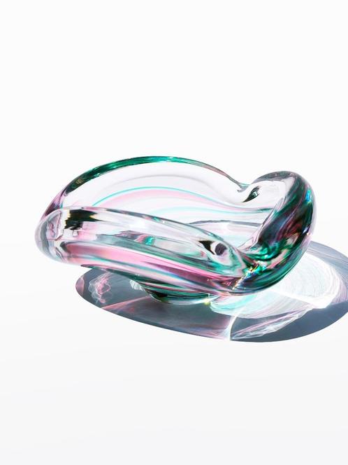 Schaaltje / Asbak, Max Verboeket Kristal Unie Maastricht, 19, Antiek en Kunst, Antiek | Glas en Kristal, Verzenden