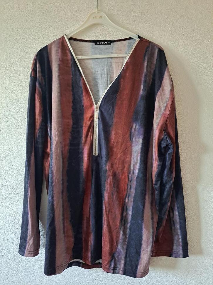 sheilay tuniek maat XL, Kleding | Dames, Grote Maten, Zo goed als nieuw, Blouse of Tuniek, Ophalen of Verzenden