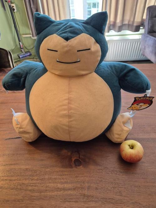 Grote Pokémon Snorlax pluche pop, Kinderen en Baby's, Speelgoed | Knuffels en Pluche, Gebruikt, Overige typen, Ophalen of Verzenden