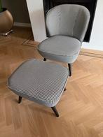 Woood  fauteuil met voetenbankje, Huis en Inrichting, Stoelen, Ophalen, Overige kleuren, Zo goed als nieuw, Eén