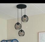 Olucia - Zwarte Ronde 3l Hanglamp Wiro Bolvormig, Ophalen, Nieuw, Metaal, 75 cm of meer