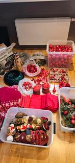 Kerstspullen rood voor je hele huis, Diversen, Ophalen, Zo goed als nieuw