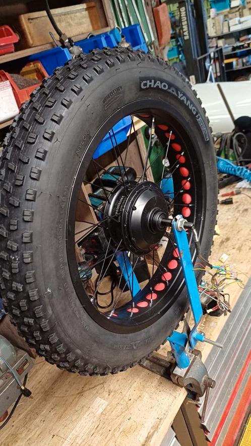 Fatbike wiel met hub motor, Fietsen en Brommers, Fietsonderdelen, Nieuw, Algemeen, Wiel, Ophalen of Verzenden