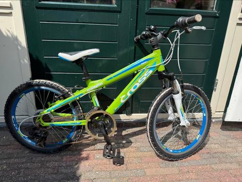 Fiets jongen groen Cross 20 inch mountainbike racefiets, Fietsen en Brommers, Fietsen | Jongens, Zo goed als nieuw, 20 inch, Versnellingen