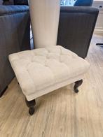 *OPRUIMING* 1 Landelijke Hocker Capiton 50x60 €194 NU €149, 50 tot 75 cm, Nieuw, Ophalen of Verzenden, Landelijke hocker capiton 50x60 cm