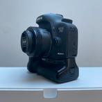 Canon 7D Mark II (23K clicks) + Batterygrip + Canon 50mm 1.8, Spiegelreflex, Canon, 20 Megapixel, Zo goed als nieuw