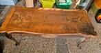 Vintage salontafel tafel brocant  chippendale hout opknapper, Ophalen, Gebruikt, 100 tot 150 cm, 50 tot 100 cm
