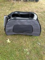 Trixie - Reismand Trolley - Zwart/Lichtgrijs - 67X34X43 cm, Dieren en Toebehoren, Ophalen, Zo goed als nieuw
