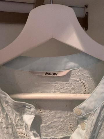 Prachtige blouse lichtblauw van Moscow mt 40 beschikbaar voor biedingen