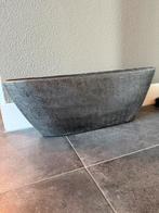 Grijze Bloempot - Stijlvol & Duurzaam, Ophalen, Gebruikt, Minder dan 30 cm, Minder dan 60 cm