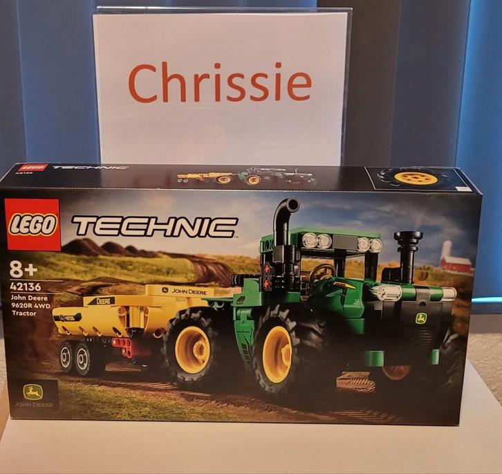 LEGO Technic John Deere 9620R 4WD Tractor - Nieuw!, Kinderen en Baby's, Speelgoed | Duplo en Lego, Ophalen