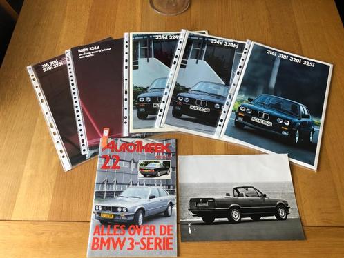 Fld.077 / Kavel diverse BMW E30 folders, Boeken, Auto's | Folders en Tijdschriften, Zo goed als nieuw, BMW, Ophalen of Verzenden