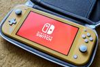 Nintendo switch lite geel met hoes en screen protector, Spelcomputers en Games, Spelcomputers | Nintendo Switch Lite, Ophalen of Verzenden