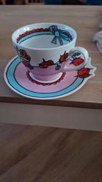 Babette Harms kop en schotel, Huis en Inrichting, Keuken | Servies, Ophalen of Verzenden, Porselein, Overige stijlen, Kop(pen) en/of Schotel(s)